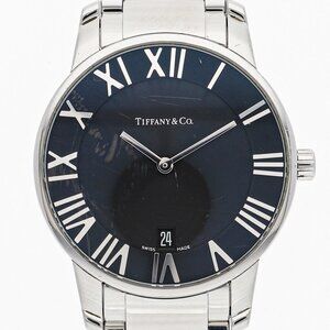 TIFFANY&Co. Z1800.11.10A10A52A Atlas black SS QZ